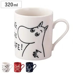 マグカップ MOOMIN マグ （ 320ml 食洗機対応 電子レンジ対応 磁器 日本製 マグコップ カップ 食器 キャラクター ムーミン かわいい おしゃれ 北欧 )