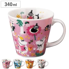 マグカップ MOOMIN マグ （ 340ml 食洗機対応 電子レンジ対応 磁器 日本製 マグコップ カップ 食器 キャラクター ムーミン かわいい おしゃれ 北欧 )