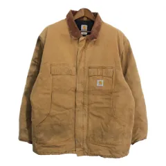 Carhartt カーハート トラディショナルコート ワークジャケット ブラウン (メンズ XL相当) 中古 古着 R8478