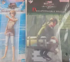 進撃の巨人 一番くじ C賞 D賞 エレン リヴァイ アクリルスタンド