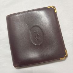 美品】Cartier カルティエ マネークリップ 財布 ボルドー - メルカリ