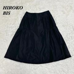 美品☆HIROKO KOSHINO☆チュール ボリュームフレアスカー黒 - メルカリ