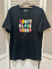 未使用☆ PS Paul Smith ピーエス ポールスミス Tシャツ  メンズ  S ブラック ユニセックス