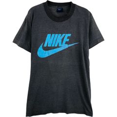 80s ナイキ Tシャツ 紺タグ USA製 ゴツナイキ 筆記体 ヴィンテージ 