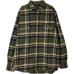 古着 90年代 フィールドアンドストリーム FIELD&STREAM 長袖 ヘビーネルチェックシャツ メンズL相当 レギュラーカラー/eaa624718