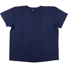 古着 ラルフローレン Ralph Lauren POLO by Ralph Lauren 半袖 ワンポイントロゴTシャツ メンズXL相当/eaa625924