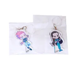 【2点セット】HUNTER×HUNTER ポップアップストア デフォルメ アクリルチャーム めじるし キーホルダー ヒソカ イルミ
