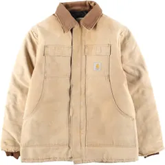 古着 カーハート Carhartt トラディショナルコート 中綿入り ダックワークジャケット メンズL相当/eaa626244