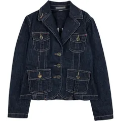 古着 Liz Claiborne デニムテーラードジャケット レディースS相当/eaa625751