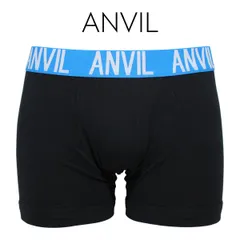 ANVIL アンビル ボクサーパンツ ANV531 ブルー メンズ 男性 下着のサムネイル