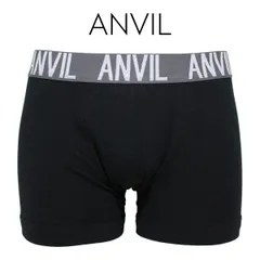 ANVIL アンビル ボクサーパンツ ANV531 チャコール メンズ 男性 下着のサムネイル