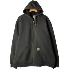 古着 カーハート Carhartt RAIN DEFENDER スウェットフルジップパーカー メンズXL相当/eaa614371