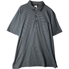 極上】 HERMES エルメス ポロシャツ 半袖 シャツ 黒 ストライプ - メルカリ