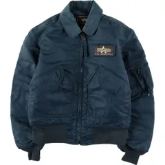 古着 民間品 アルファ ALPHA CWU-45/Pタイプ 中綿入り ミリタリー フライトジャケット メンズXS相当/eaa626263