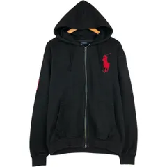 古着 ラルフローレン Ralph Lauren CLASSIC FIT ビッグポニー スウェットフルジップパーカー メンズM相当/eaa624284