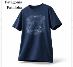 【Rare/USA】Patagonia Pataloha 少/USA製】パタゴニア ハレイワ限定 パタロハ Tシャツ ネイビー  Haleiwa T-Shirt Navy  sサイズ