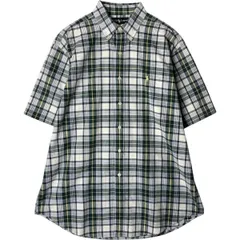 古着 ラルフローレン Ralph Lauren BLAKE 半袖 ボタンダウン チェックシャツ メンズL相当/eaa477604
