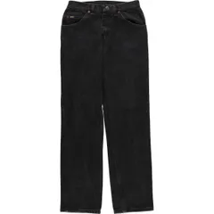 古着 リー Lee ブラックデニム テーパードデニムパンツ レディースL(w28)相当/eaa626447