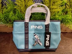 Q*り様 PING MR. PING SURF ROUND TOTE BEIGE - メルカリ