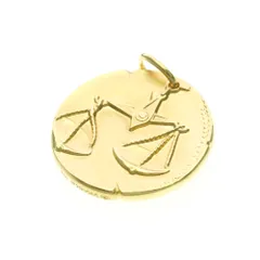 ヴァン・クリーフ＆アーペル(Van Cleef & Arpels) K18イエローゴールド(K18YG) 無し レディース,メンズ ファッション ペンダント (ゴールド) ゾディアック てんびん座 トップのみのサムネイル
