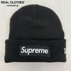 Supreme×NEW ERA/シュプリーム×ニューエラ【25AW】Box Logo Beanie/ボックスロゴ ビーニー/ニット帽/ブラック