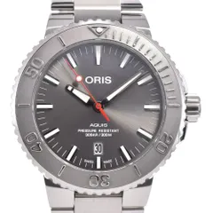 オリス ORIS 01 733 7730 4153 アクイス デイト レリーフ 自動巻き メンズ 美品 箱・保証書付き M#145563のサムネイル
