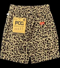 Cookman クックマン ルーズフィット イージー ショートパンツ (Light Leopard Beige) カラー：レオパード 7,590円(内税)のサムネイル