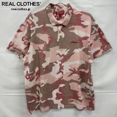 Supreme Washed Camo Polo Pink 25ss M 未使用 - メルカリ