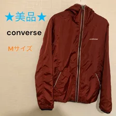 ★美品★ converse コンバース　ウインドブレーカー　赤　レッド　M
