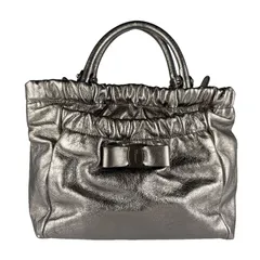 サルヴァトーレフェラガモ Salvatore Ferragamo ショルダーバッグ  ハンドバッグ ヴァラリボン