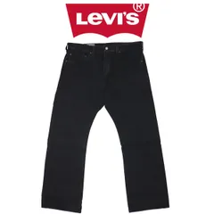 Levi's (リーバイス) 00517-0244 517 ブーツカットジーンズ ブラックデニムパンツ レングスL32 LV069 33インチ