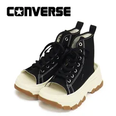 CONVERSE (コンバース) 31317300 オールスター トレックウェーブ カットアウト サンダル ブラック CV134 US6.5-25.0cm