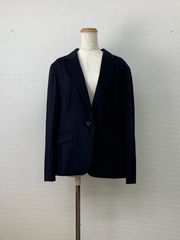 美品 24SS リネンライクツイルダブルブレストジャケット ネイビー 近年