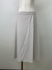 【新品】UNTITLED アンタイトル 02/M レディース フレアスカート ベージュ 20260406-0022 -78101