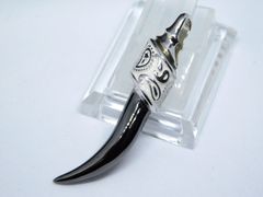 槌目 ハンマートーン 羆 ヒグマ 熊 爪 sterlingインディアンジュエリー 