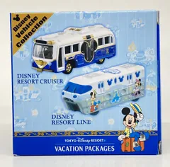 タカラトミー トミカ/Disney Vehicle Collection トミカ VACATION PACKAGES/リゾートクルーザー&リゾートライン
