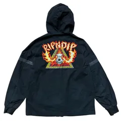 RIPNDIP 刺繍 フード付 ジャケット インフェルノ リップストップ生地のサムネイル