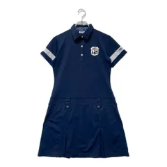 中古 レディース フィラゴルフ FILA GOLF ワンピース M 紺 ネイビー