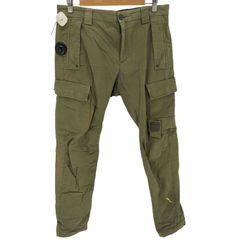 美品】シーピーカンパニー ERGONOMIC FIT カーゴパンツ オリーブ