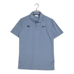 中古 メンズ ナイキ NIKE 半袖ポロシャツ S ブルー系 DRI-FIT 吸水速乾
