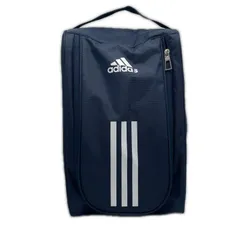 中古 アディダスゴルフ adidas GOLF シューズケース ネイビー 紺 シューズバッグ サイドメッシュ