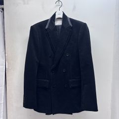 Egonlab 25ss ダブルテーラードジャケット 48 ブラック 織間様専用Egonlab 25ss ダブルテーラードジャケット 48 ブラック