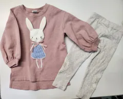 新品)90 100女の子服4点セット