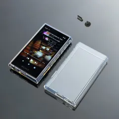 【特価セール】NW-A307 NW-A300シリーズソフト透明保護シェルスキンケースカバーダストプラグ付き に適用するソニーウォークマンNW-A306 (クリア)
