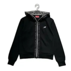 中古 レディース ニューバランスゴルフ New Balance golf フルジップアウター 0(S) 黒 スウェット フーディー