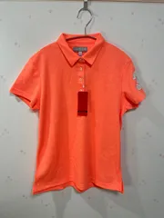HONMA 本間ゴルフ ポロシャツ レディースL 新品タグ付き オレンジ ゴルフウェア 半袖