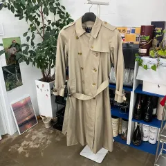 バーバリー ウィメンズ ベルト付き トレンチコート Uk8