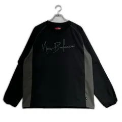 中古 メンズ ニューバランスゴルフ New Balance golf スニードジャック 5(L) 黒 クルーネック 2WAY 軽量