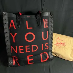 T Christian Louboutin クリスチャンルブタン Cabalace Small カラバススモール キャンバストートバッグ 布袋付 T25122423のサムネイル