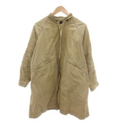 MHL. マーガレットハウエル フード付きコート S マスタード ライナー